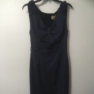 Navy Blue Cocktail Dress